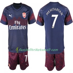 Fußballtrikots Arsenal Henrikh Mkhitaryan 7 Kinder 2018-2019 Kurzarm Auswärts-trikot kaufen